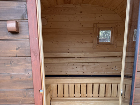 Sauna KOBA KWADRO 2,5m z tarasem