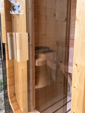 Mała Sauna KOBA Kwadro MICRO 1 pomieszczenie bez tarasu