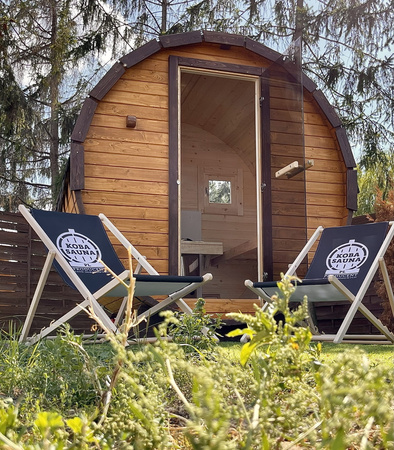 SAUNA BECZKA ZESTAW DO MONTAŻU DIY