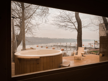 KOBA Strefa SPA XL – zestaw premium z sauną kwadro-owalną i balią deluxe