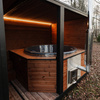 KOBA Sauna ogrodowa z balia 2w1 FORMIA
