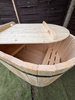 Balia do Morsowania 2-osobowa Owalna – Naturalne Drewno Świerkowe