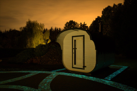 Sauna KOBA Kwadro 4m (2 pomieszczenia + taras)