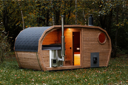 KOBA Sauna ogrodowa z balia 2w1 NEPTUN