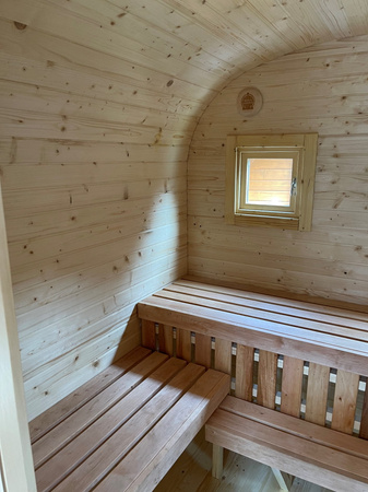 Sauna KOBA Kwadro 4m (2 pomieszczenia + taras)