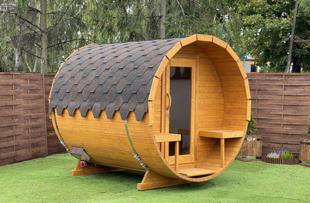 SAUNA BECZKA ZESTAW DO MONTAŻU DIY