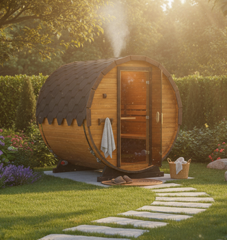 Sauna KOBA MINI Beczka 1,5 m dla 2-3 osób