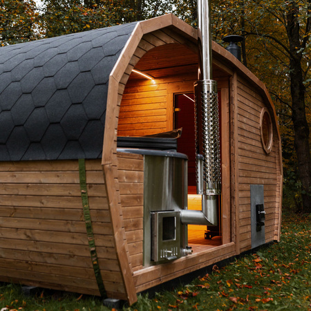 KOBA Sauna ogrodowa z balia 2w1 NEPTUN