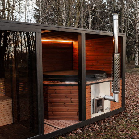 KOBA Sauna ogrodowa z balia 2w1 FORMIA