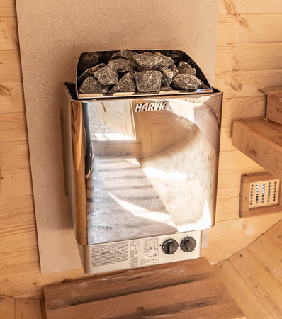 Piec elektryczny HARVIA KIP 90  steel