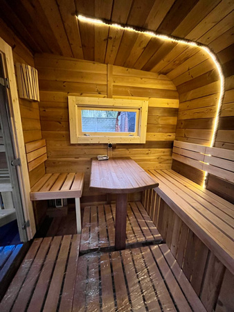 Sauna KOBA Kwadro-Owalna 5m z przedsionkiem