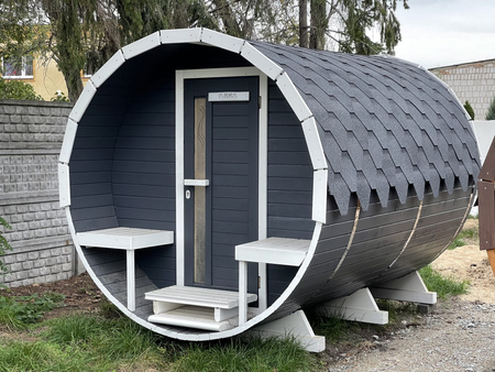 SAUNA BECZKA ZESTAW DO MONTAŻU DIY