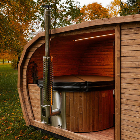 KOBA Sauna ogrodowa z balia 2w1 NEPTUN