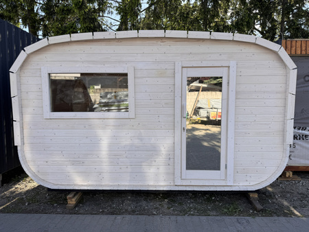 Sauna KOBA Kwadro-Owalna 4m z przedsionkiem