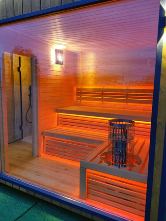Sauna ogrodowa KOBA LOFT X - ocieplona - KONFIGURUJ