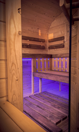 KOBA Strefa SPA XL – zestaw premium z sauną kwadro-owalną i balią deluxe