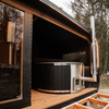 KOBA Sauna ogrodowa z balia 2w1 LINORA