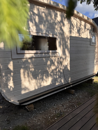 Sauna KOBA Kwadro-Owalna 4m z przedsionkiem