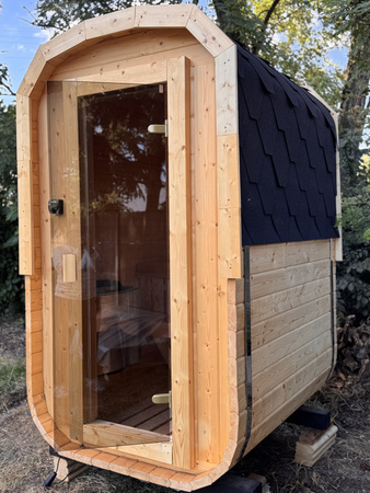 Mała Sauna KOBA Kwadro MICRO 1 pomieszczenie bez tarasu