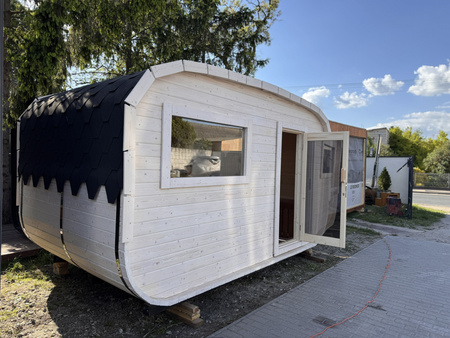 Sauna KOBA Kwadro-Owalna 4m z przedsionkiem