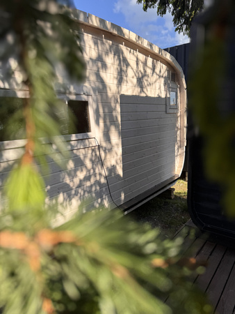 Sauna KOBA Kwadro-Owalna 4m z przedsionkiem