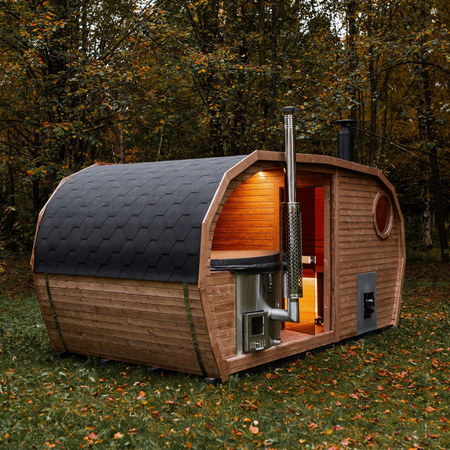 KOBA Sauna ogrodowa z balia 2w1 NEPTUN