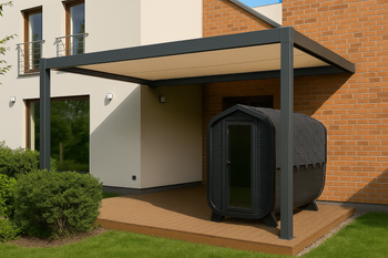 Pergola Square-Wall przyścienna 400 x 350 cm