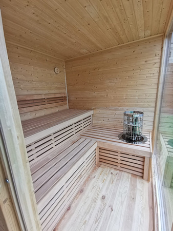 Sauna ogrodowa KOBA LOFT X - ocieplona - KONFIGURUJ