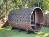 Sauna KOBA Beczka 3m - 1 pomieszczenie z tarasem