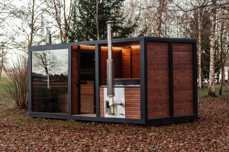 KOBA Sauna ogrodowa z balia 2w1 FORMIA