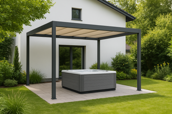 Pergola Aura przyścienna 380 x 300 cm