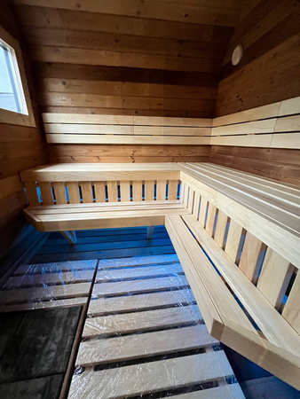 Sauna KOBA Kwadro-Owalna 5m z przedsionkiem