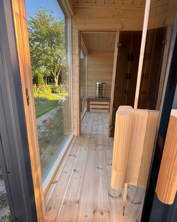 Sauna ogrodowa KOBA LOFT B - ocieplona - KONFIGURUJ
