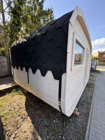 Sauna KOBA Kwadro-Owalna 4m z przedsionkiem