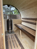 Sauna KOBA Beczka 3m - 1 pomieszczenie z tarasem