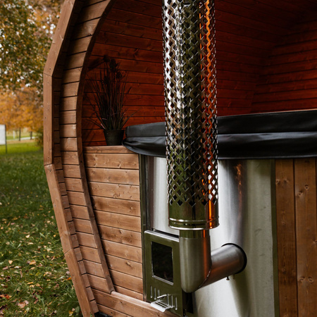 KOBA Sauna ogrodowa z balia 2w1 NEPTUN