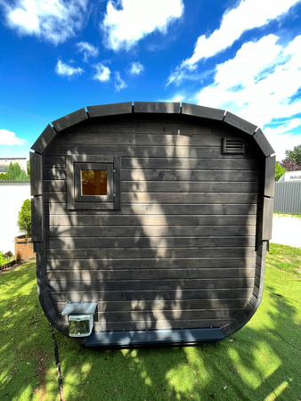 Sauna KOBA Kwadro MINI 1,5m 1 pomieszczenie bez tarasu