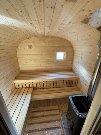 Sauna KOBA Kwadro 4m (2 pomieszczenia + taras)