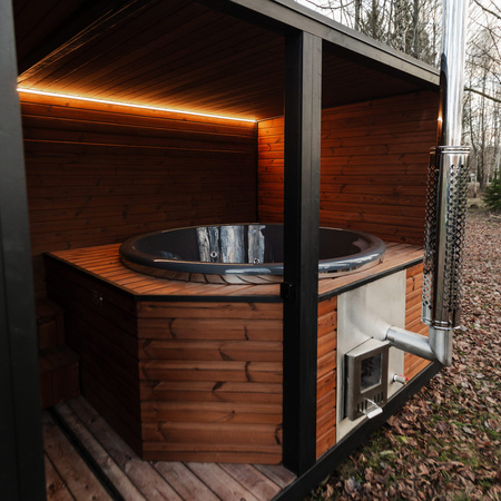 KOBA Sauna ogrodowa z balia 2w1 FORMIA