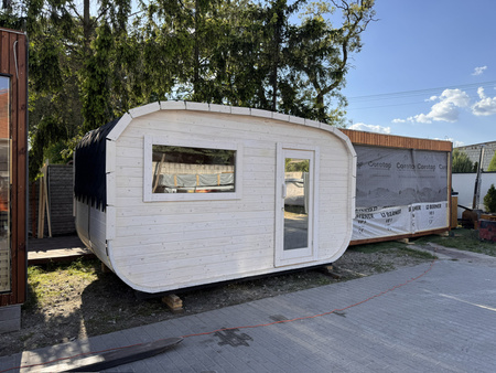 Sauna KOBA Kwadro-Owalna 4m z przedsionkiem