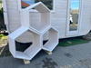 Drewutnia ogrodowa KOBA HEXAGON z drewna świerkowego 