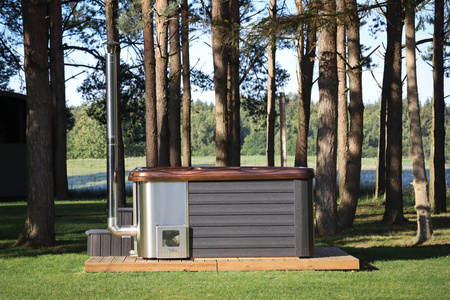 Jakuzzi MONACO 220x220 balia ogrodowa z miejscem leżącym