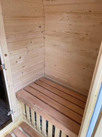 Sauna KOBA Kwadro 4m (2 pomieszczenia + taras)