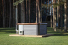 Jakuzzi MONACO 220x220 balia ogrodowa z miejscem leżącym