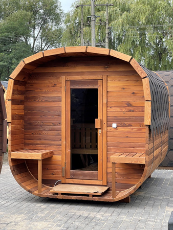 SAUNA KWADRO ZESTAW DO MONTAŻU DIY