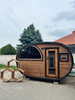 Drewutnia ogrodowa KOBA HEXAGON z termodrewna