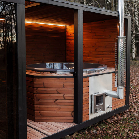 KOBA Sauna ogrodowa z balia 2w1 FORMIA