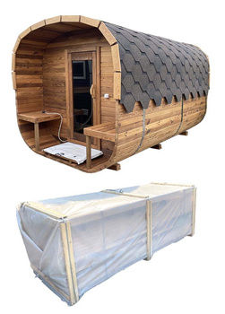 SAUNA KWADRO ZESTAW DO MONTAŻU DIY