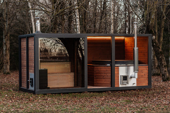 KOBA Sauna ogrodowa z balia 2w1 FORMIA