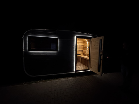 Sauna KOBA Kwadro-Owalna 5m z przedsionkiem